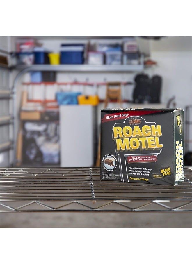 Black Flag - Roach Motel Traps, 2-Count, 1-Pack - Image 1