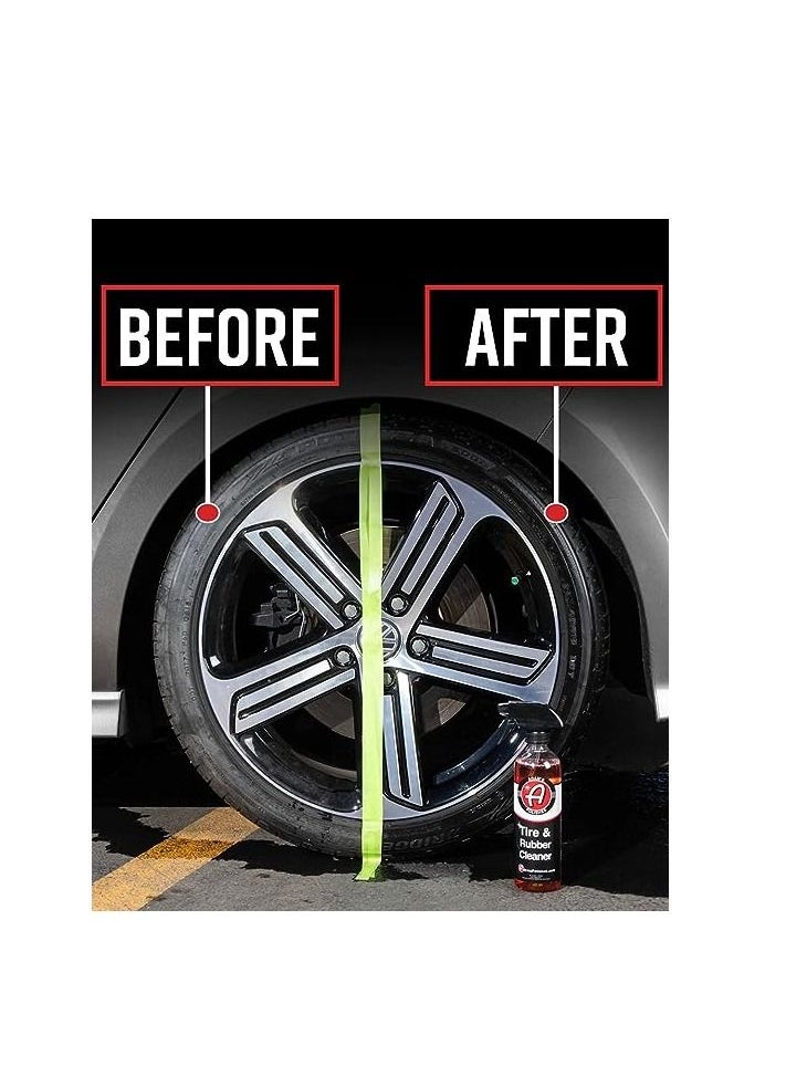 Adam's Polishes - Adam's Tire & Rubber Cleaner (2-Pack) - Removes Discoloration from Tires Quickly - Works Great on Tires, Rubber & Plastic Trim, and Rubber Floor Mats… - Image 1