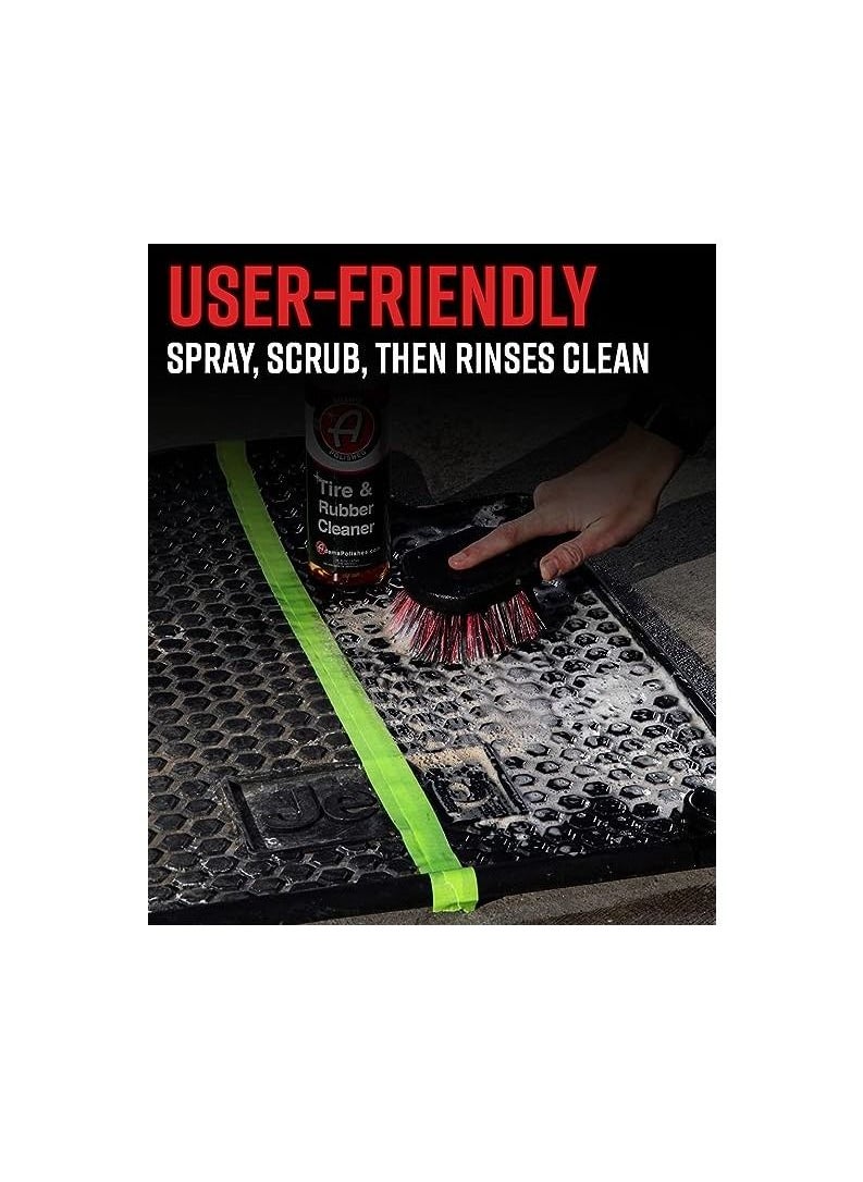 Adam's Polishes - Adam's Tire & Rubber Cleaner (2-Pack) - Removes Discoloration from Tires Quickly - Works Great on Tires, Rubber & Plastic Trim, and Rubber Floor Mats… - Image 1