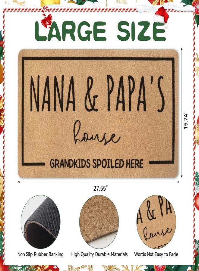 SELORY Mothers Day Doormat Gifts for Grandma,Nana Gifts,Birthday Gifts for Grandparents,Nana and Papa Gifts,Christmas Gigi Mimi Gifts from Granddaughter Grandson Grankids,Doormats Home Decor - Image 3