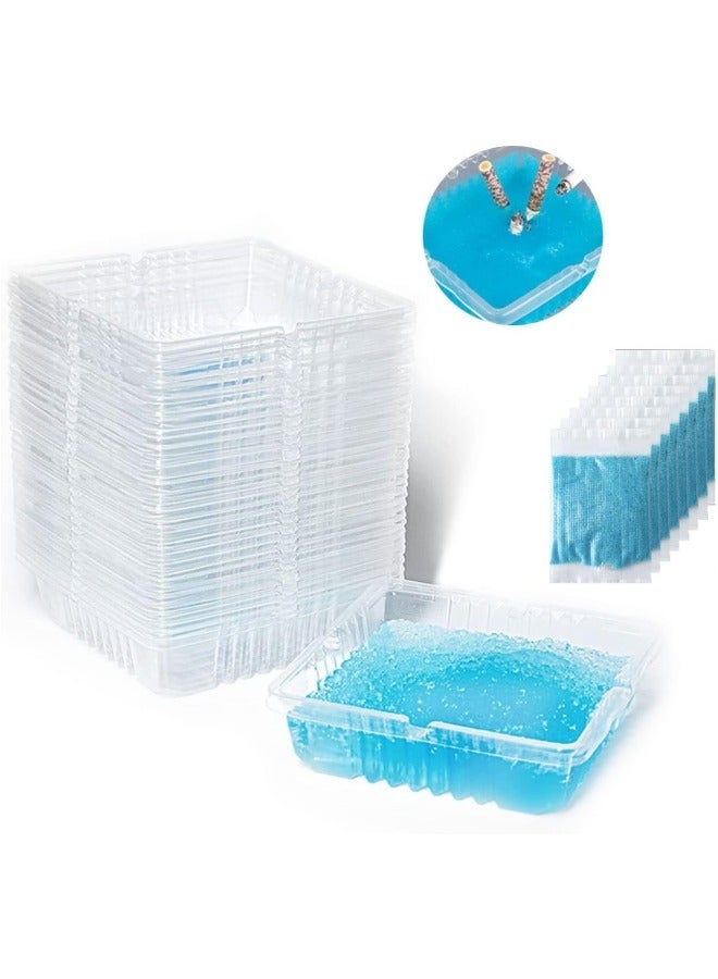30 Pcs Disposable Ashtrays with Ash Absorbing Balm,  Portative Ash holder for  - Image 1