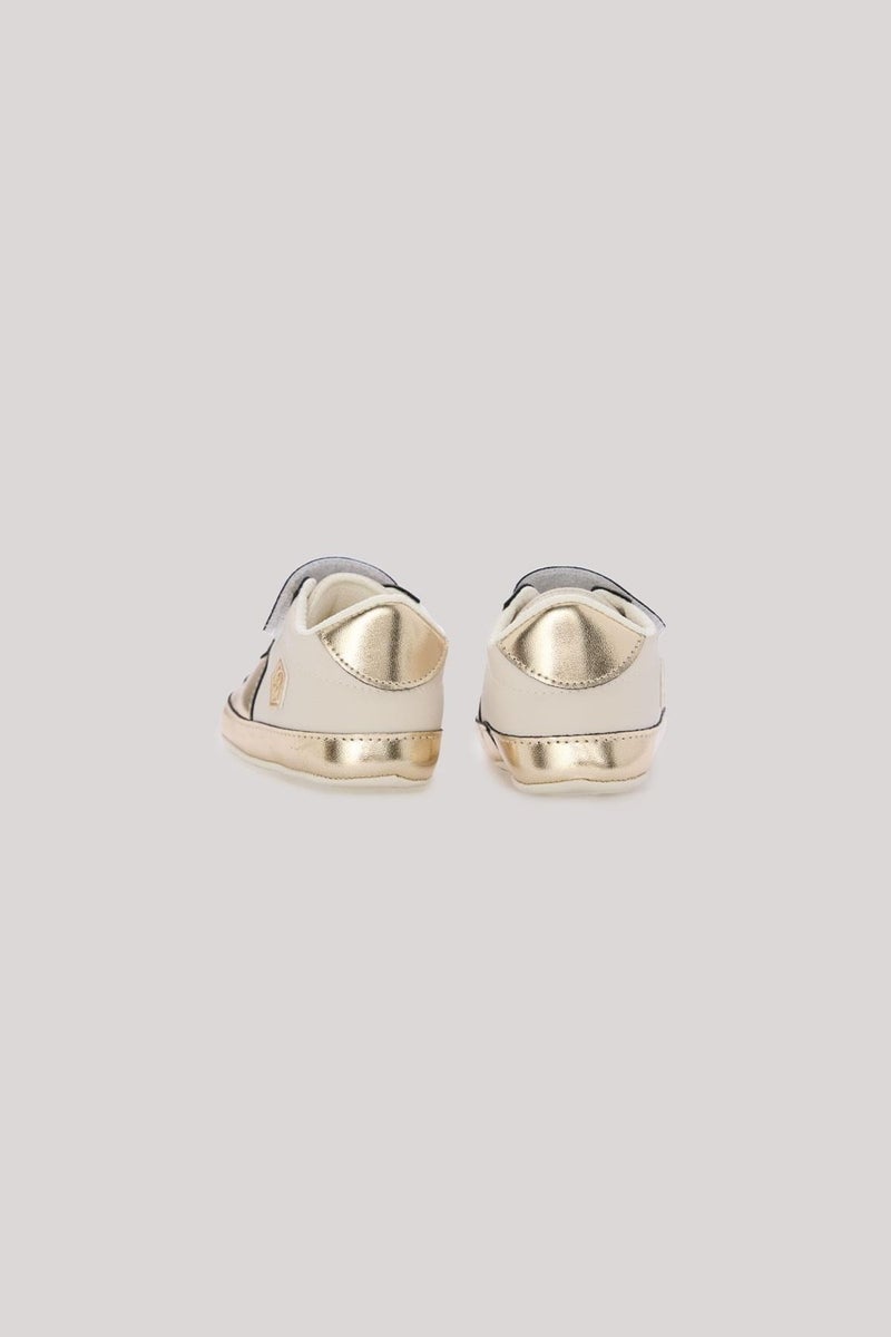 Layette Bg Store Baby Girl Beige Booties - Image 2
