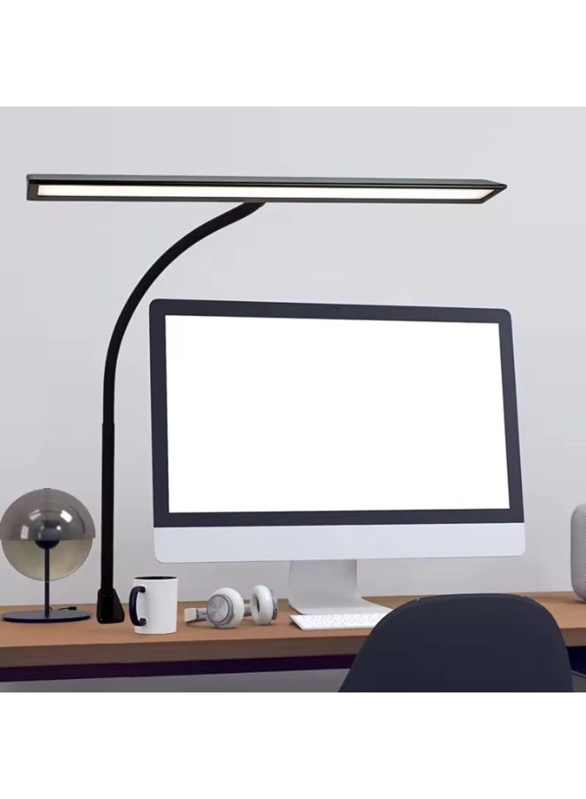 USB LED Desk Lamp with Clip – Flexible Arm, 6500K White Light, 7-10W – Eye-Caring Table Lamp for Reading, Office, Sewing, Nail Art  - Image 3