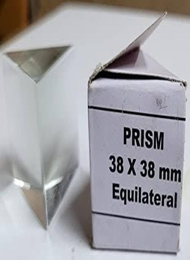 Cometek Glass Prism - Perfect for Light Refraction, Science Experiments, and Educational Kits (38EQ) - Image 2