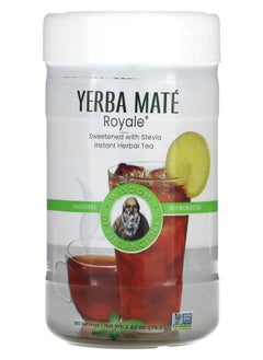WISDOM Yerba Mate Royale Instant Herbal Tea with Stevia 2.82 oz (79.9 g) 