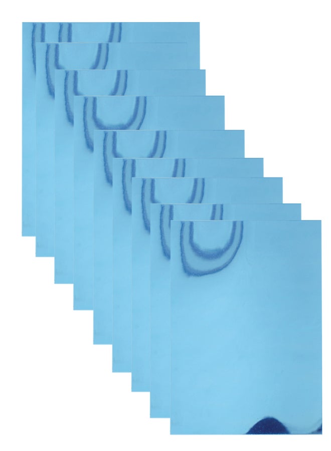 Flexible Reflective Mirror Sheets Self-Adhesive PET Mirror Tiles Non-Glass Mirror Stickers for Home Decoration Daily Use Living Room Bathroom Countertop - Image 1