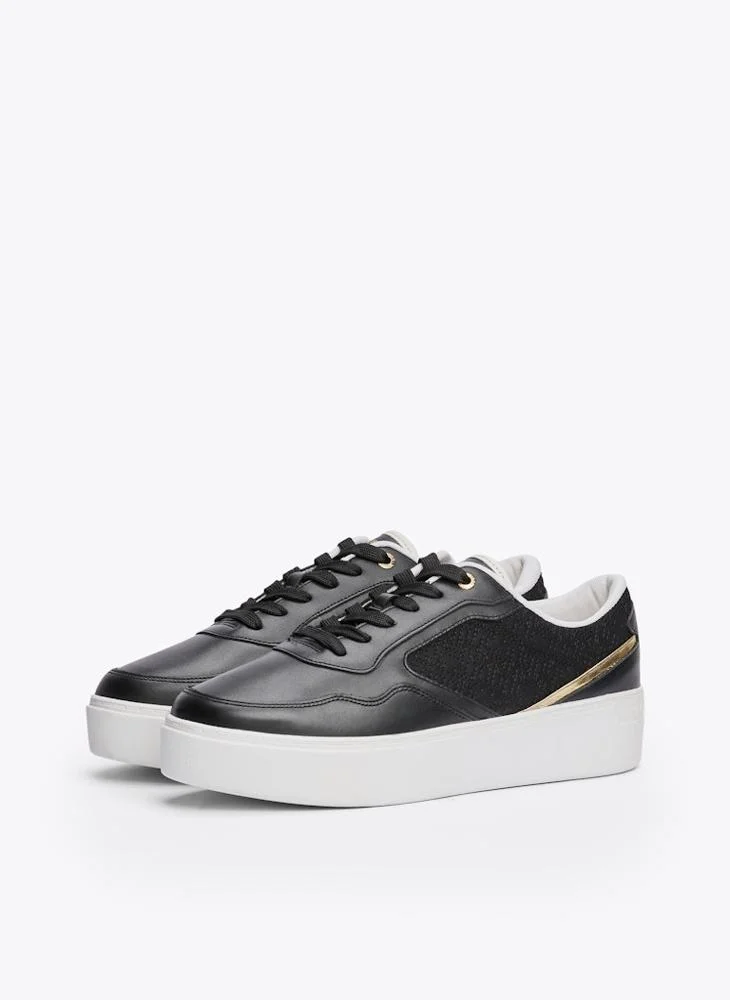 تومي هيلفيغر Lace Up Low Top Sneakers