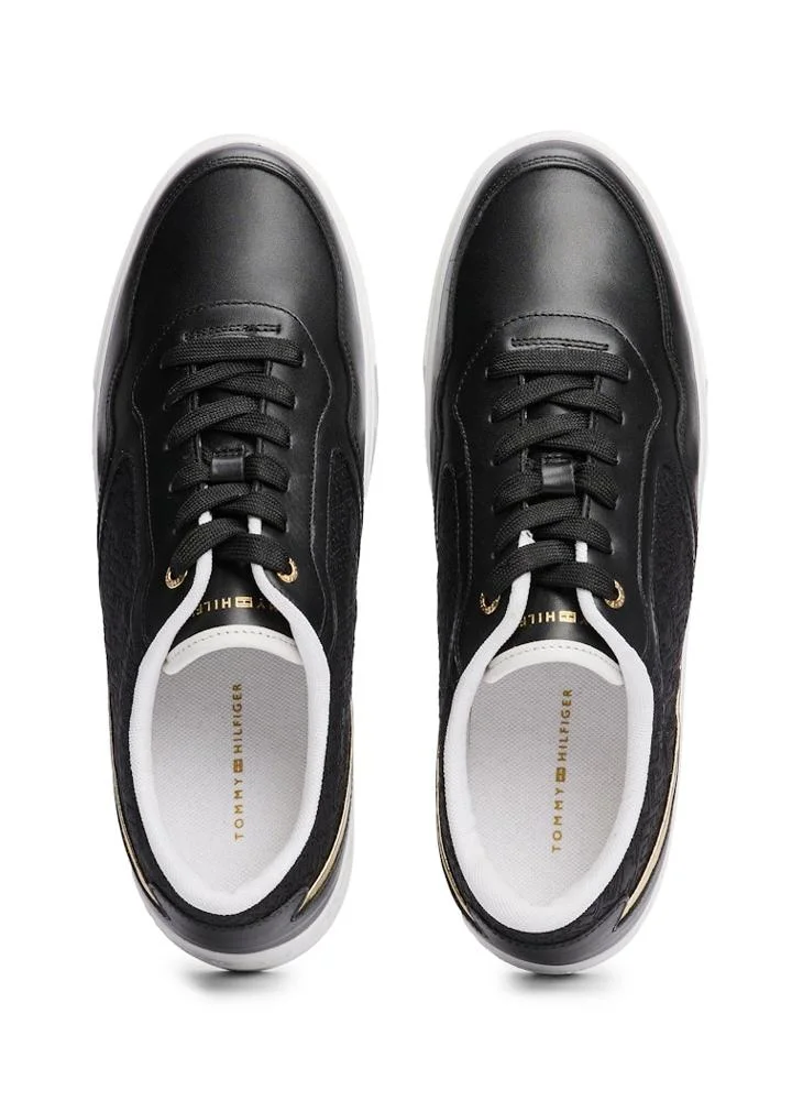 تومي هيلفيغر Lace Up Low Top Sneakers