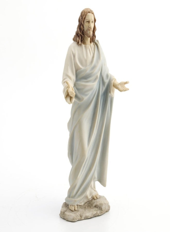 Veronese Design 12" Tall Jesus Christ Blessing Statue Resin Cast Statue - Image 2