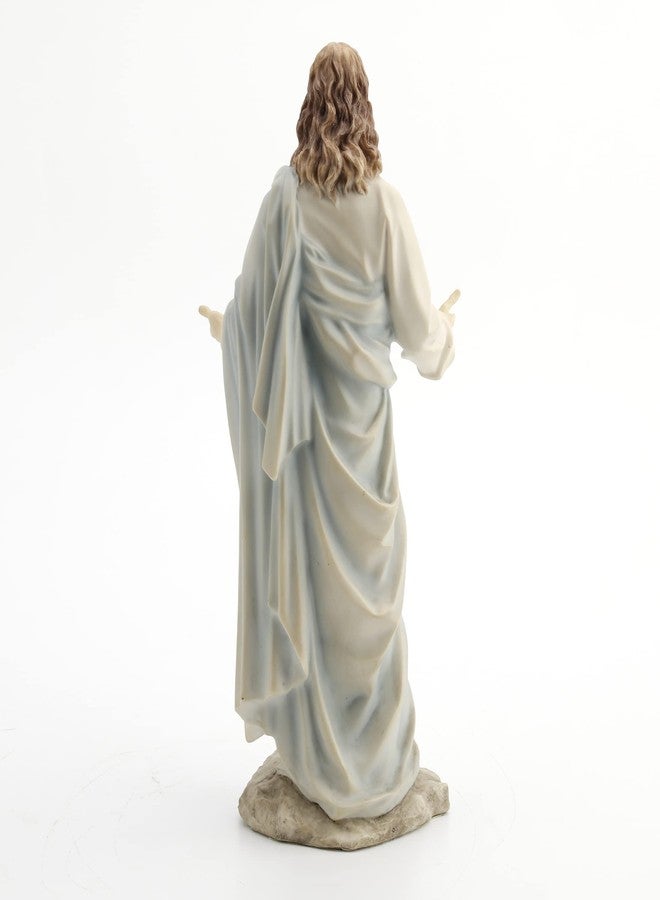 Veronese Design 12" Tall Jesus Christ Blessing Statue Resin Cast Statue - Image 4