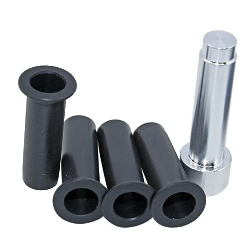 FZJDSD 4Pcs Door Hinge Pin Liners Bushings Kit Compatible with Jeep Wrangler TJ YJ CJ LJ 1986-2006 - Image 1