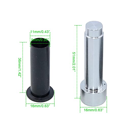 FZJDSD 4Pcs Door Hinge Pin Liners Bushings Kit Compatible with Jeep Wrangler TJ YJ CJ LJ 1986-2006 - Image 3