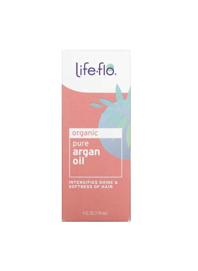 لايف-فلو Organic Pure Argan Oil 4 oz 118 ml - Image 2