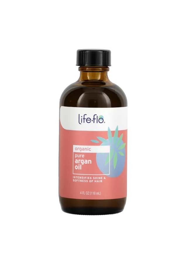 لايف-فلو Organic Pure Argan Oil 4 oz 118 ml - Image 1
