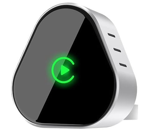 Offbeat 2-in-1 Wireless Apple CarPlay & Android Auto Adapter| BT 5.2 Connection No Delay Stable Connection| Converts Wired Android Auto/CarPlay to Wireless in Company Fitted System Post 2018 Cars - Image 1