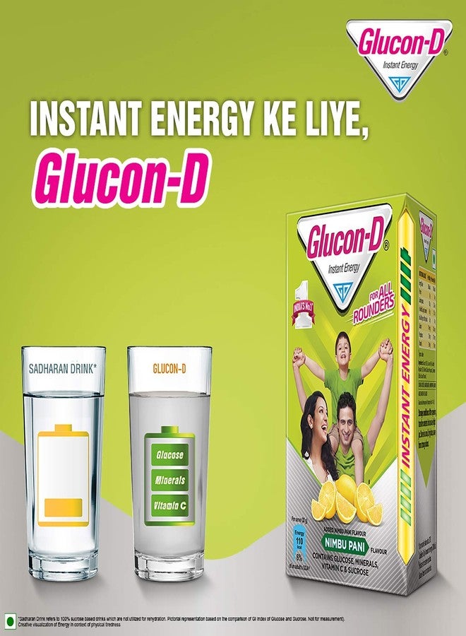 Glucon-D Drink Mix - Nimbu Pani, 1kg Box - Image 2