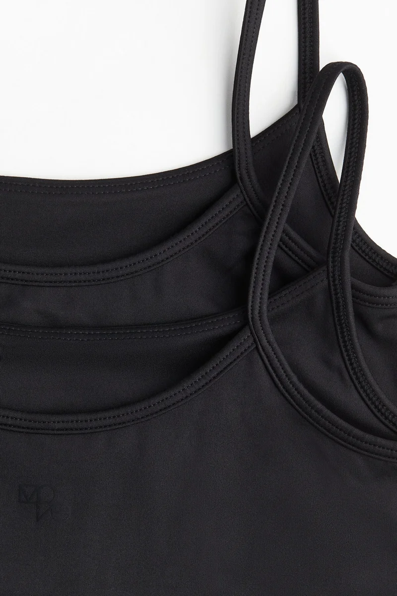 H&M 2-pack sports tops in DryMove™