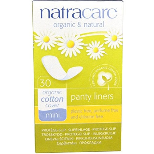 Natracare Panty Liners Mini 30 Count (2 Pack) - Image 1