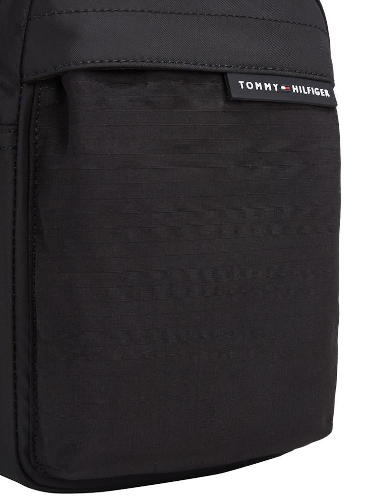 TOMMY HILFIGER - Logo Detail Element Repreve Messenger Bag - Image 1