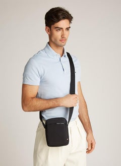 TOMMY HILFIGER Logo Detail Element Repreve Messenger Bag  - Image 5