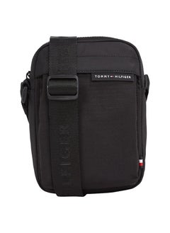 TOMMY HILFIGER Logo Detail Element Repreve Messenger Bag  - Image 1