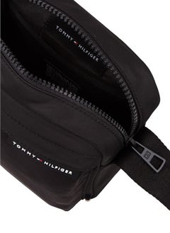 TOMMY HILFIGER Logo Detail Element Repreve Messenger Bag  - Image 4