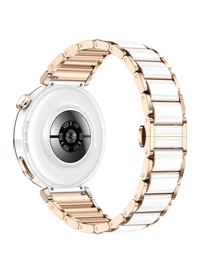 Wei Qiantu Weiqiantou White Ceramic Watch Band For Huawei Watch Gt5/5 Pro/gt4/watch4 Pro/watch3 Pro, Silver - Image 2