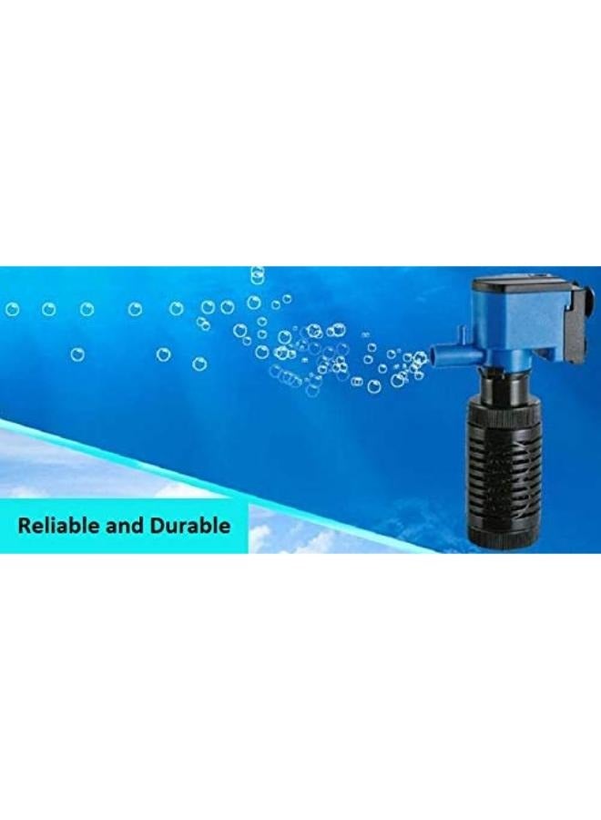 B&K 4 in 1 Multi-Function Internal Filter 3.5W 350L/H for small Aquarium ZY-M2 - Image 2