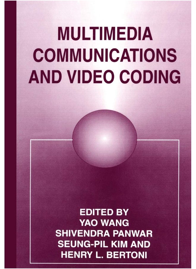 Multimedia Communications and Video Coding 