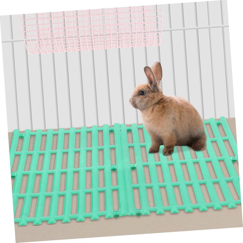 2pcs Hamster Mat Rabbit Cage Mats Floor for Animal Bunny Cage Pads Protect Clean - Image 4
