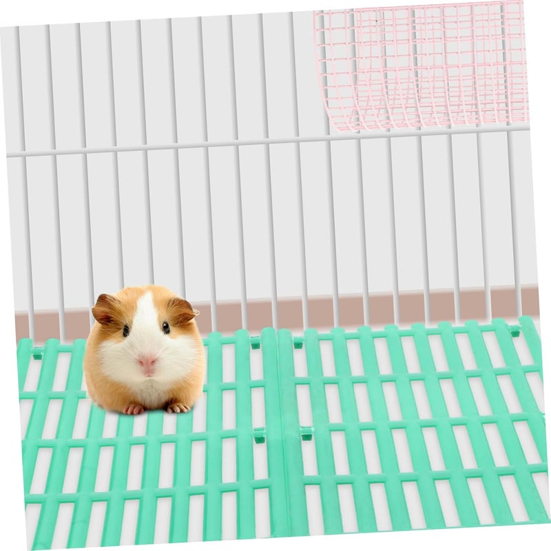 2pcs Hamster Mat Rabbit Cage Mats Floor for Animal Bunny Cage Pads Protect Clean - Image 3
