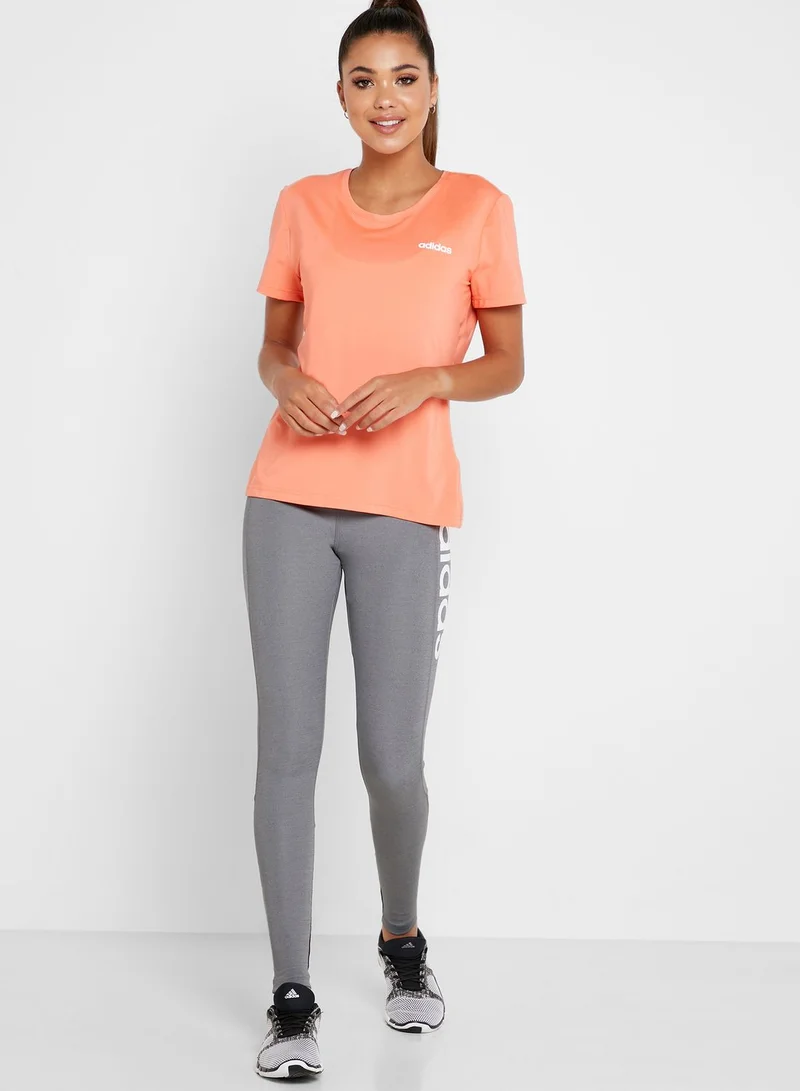 Adidas D2M Solid T-Shirt