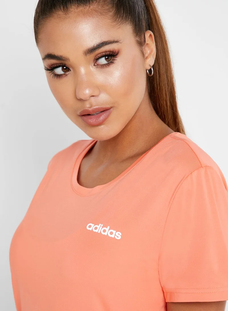 Adidas D2M Solid T-Shirt