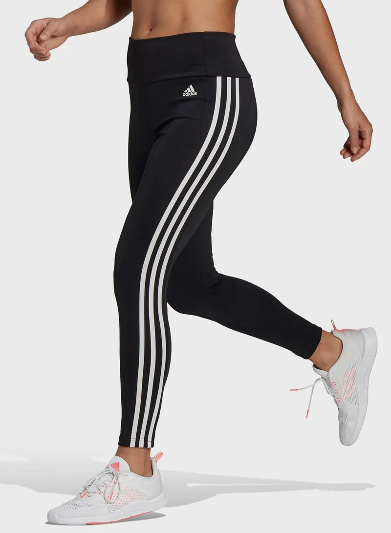 Adidas 3 Stripe 7/8 Leggings