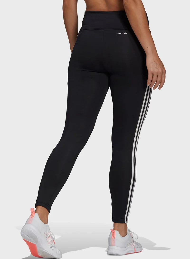 Adidas 3 Stripe 7/8 Leggings