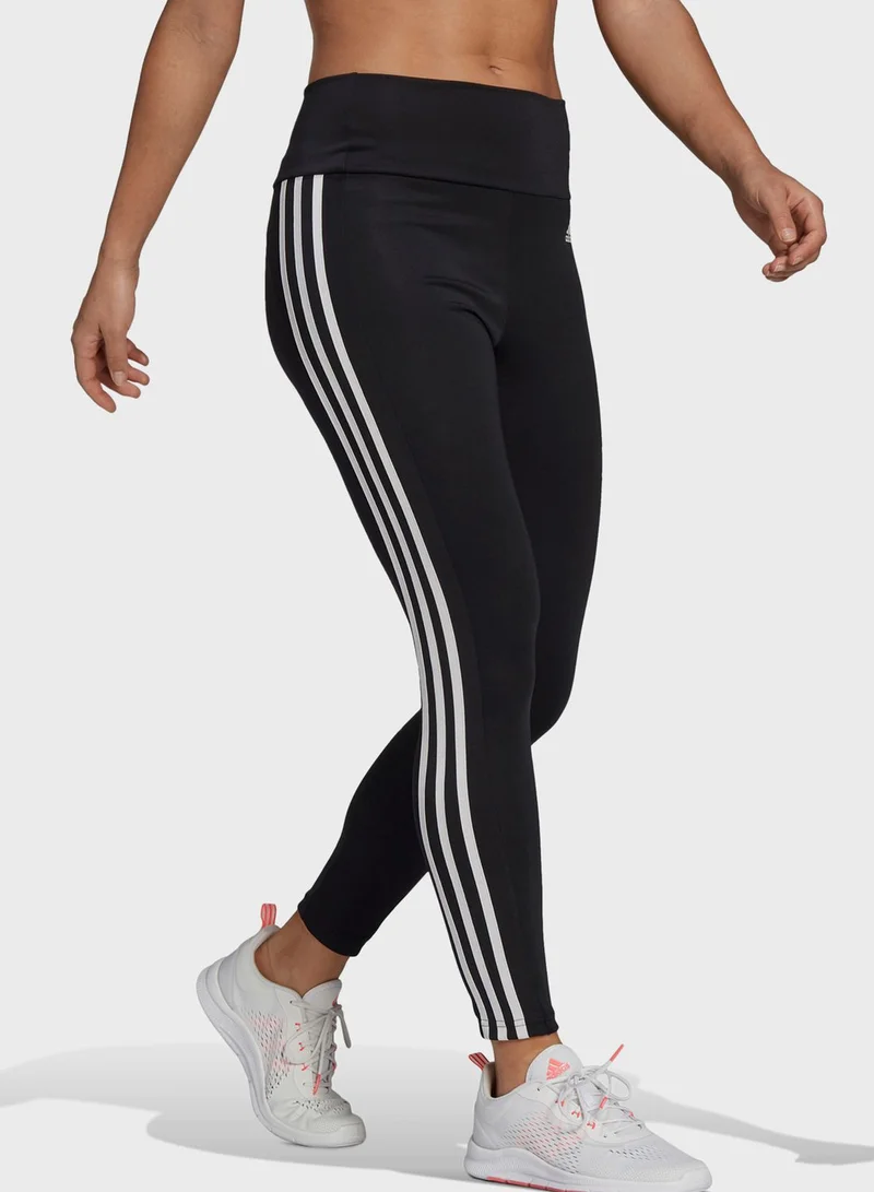 Adidas 3 Stripe 7/8 Leggings