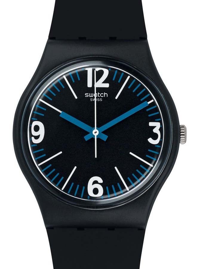 Swatch ساعة يد مقاومة للماء بأربعة أرقام وحركة كوارتز للجنسين - 42 مم - Image 1