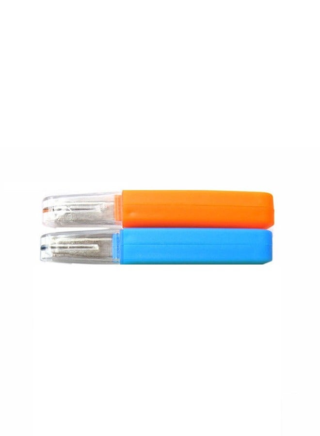 Taimi USB 2.0 MICRO SD HIGH SPEED MINI EXTERNAL TF MEMORY CARD READER ADAPTER Blue and Orange - 2 pcs - Image 2