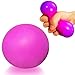 Kawaite Squishy Dough Ball Fidget Toy 1 Pack Stretchy Stress Balls for Kids and Adults Cute and Soft Color Changing Stress Ball Squeeze Toys Squishy Ball Ideal for Teens Anxiety Autism ADHD Purple - Image 3