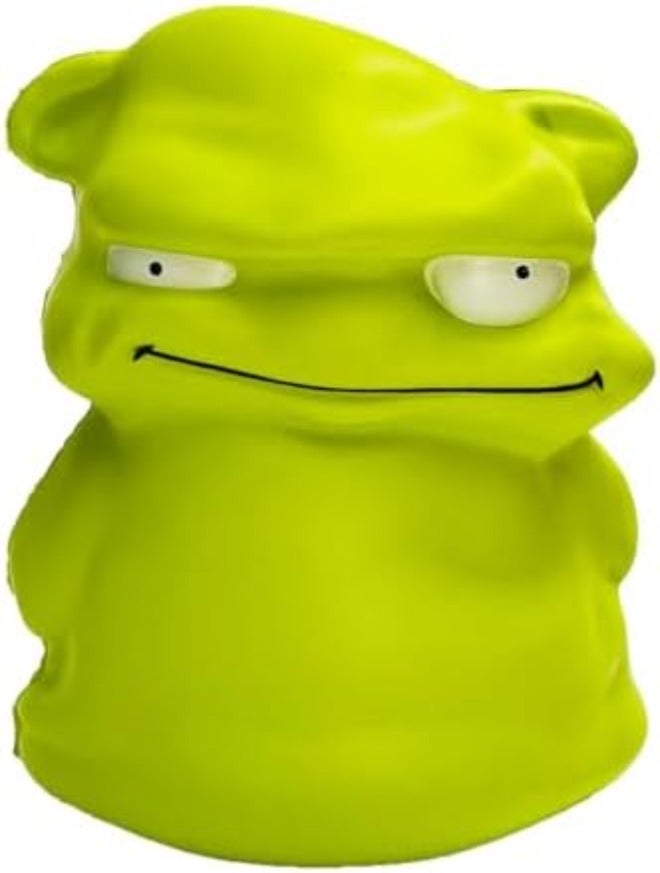 funnysquee لعبة مونستر الأخضر الصغير اللطيف، بطيئة الارتفاع، تخفيف التوتر، ممتعة للأطفال، بحجم مناسب 4.7 بوصة - Image 3