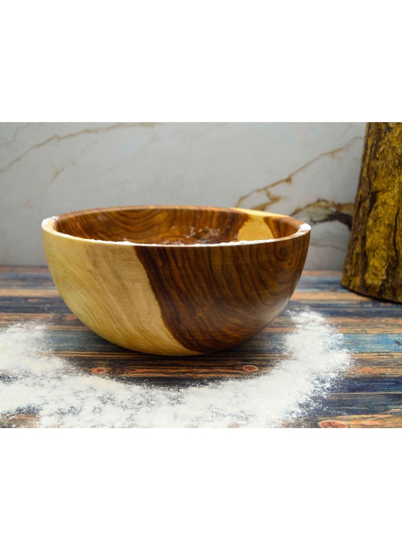 Egypt Antiques A handcrafted dish made of healthy wood, 100% natural  - Image 2