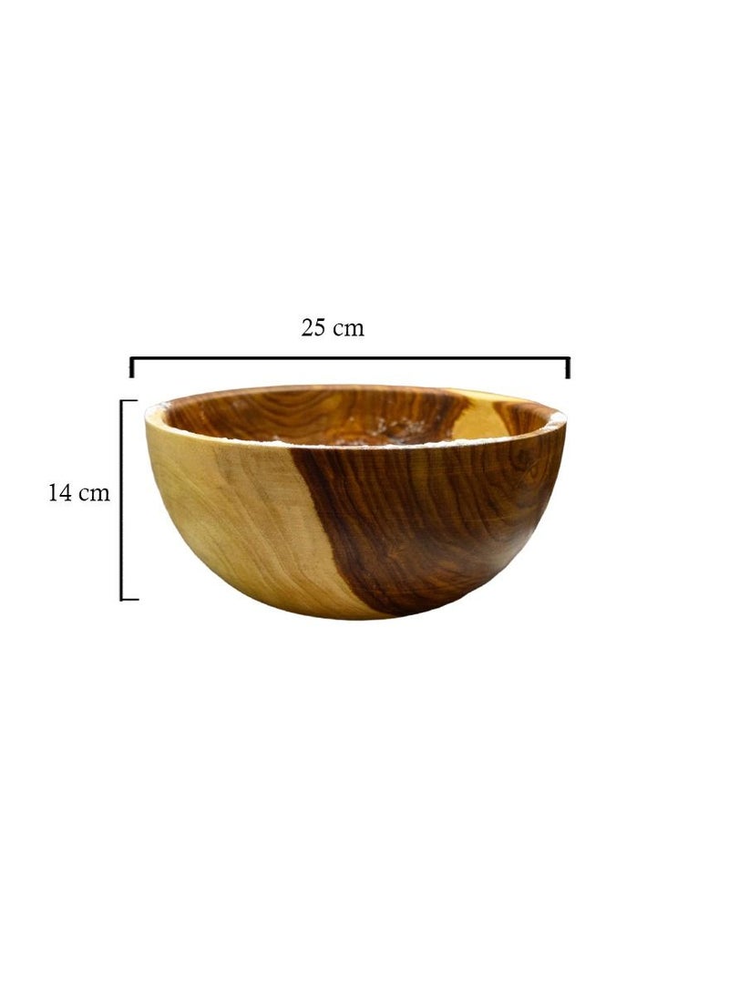 Egypt Antiques A handcrafted dish made of healthy wood, 100% natural  - Image 4