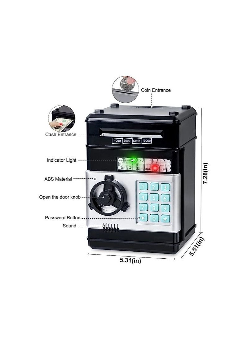 ORiTi ORiTi Bank Cash Coin Can ATM Bank Electronic Coin Money Bank for Kids Hot Gift  - Image 4