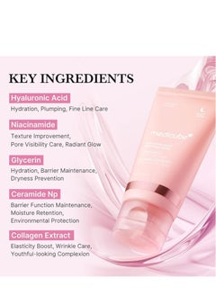 Medicube Medicube Collagen Overnight Wrapping Peel Off Facial Mask Pack - Elasticity & Hydration Care, Reduces Sagging & Dullness - Hydrolyzed Collagen For Glowing Skin - Korean Skin Care, 2.53 fl.oz  - Image 4
