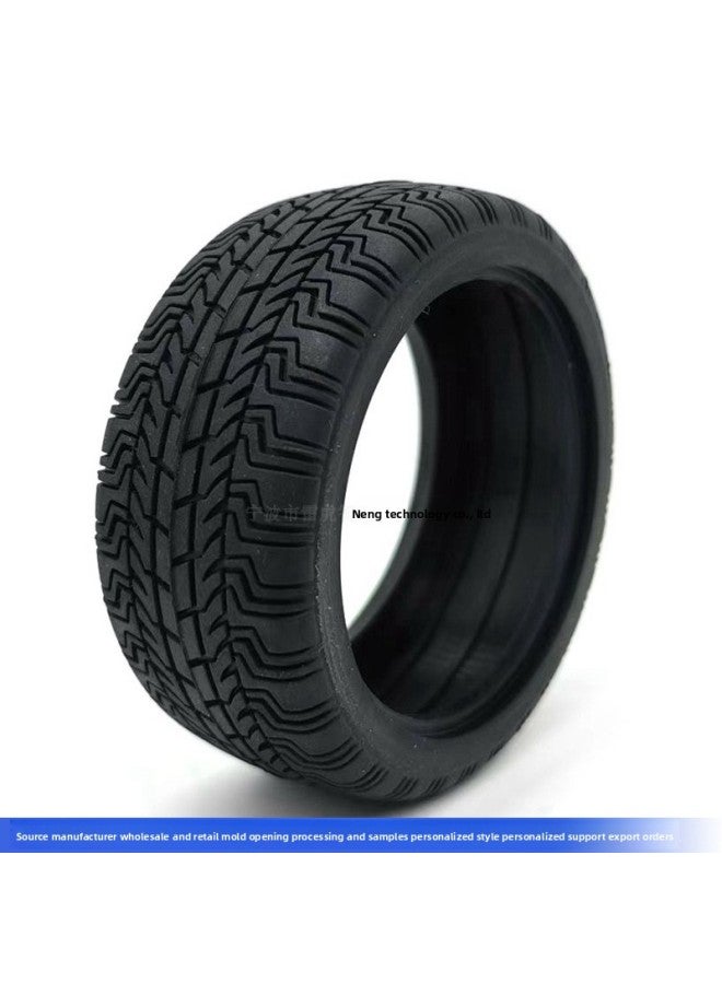 1:10 RC Remote Control Car Model Car Road Tire Tire Skin Wear-resistant Non-slip Flat Sports Car Racing Street Tire 