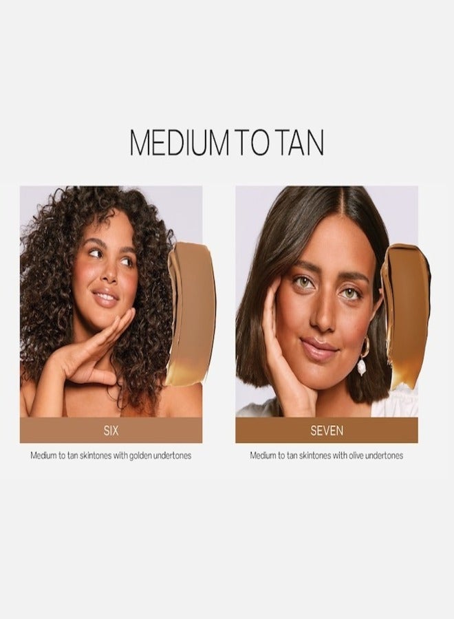 Saie SAIE   Slip   Tint Weightless Tinted Moisturizer + SPF 35 with Hydrating Hyaluronic Acid -  6 -    medium to tan with golden undertone 40ml  - Image 4