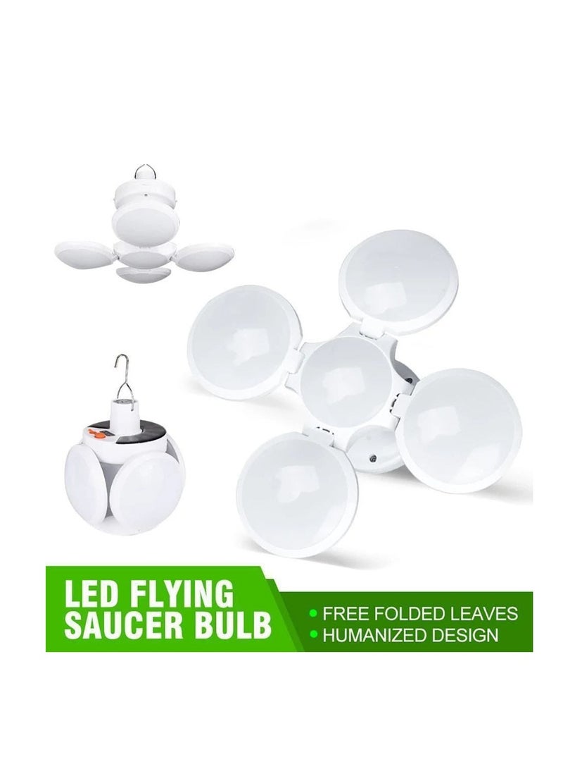 Ball-shaped LED emergency flashlight, lighting and battery that lasts for long hours, with a USB charger and 3 lighting modes - Image 4