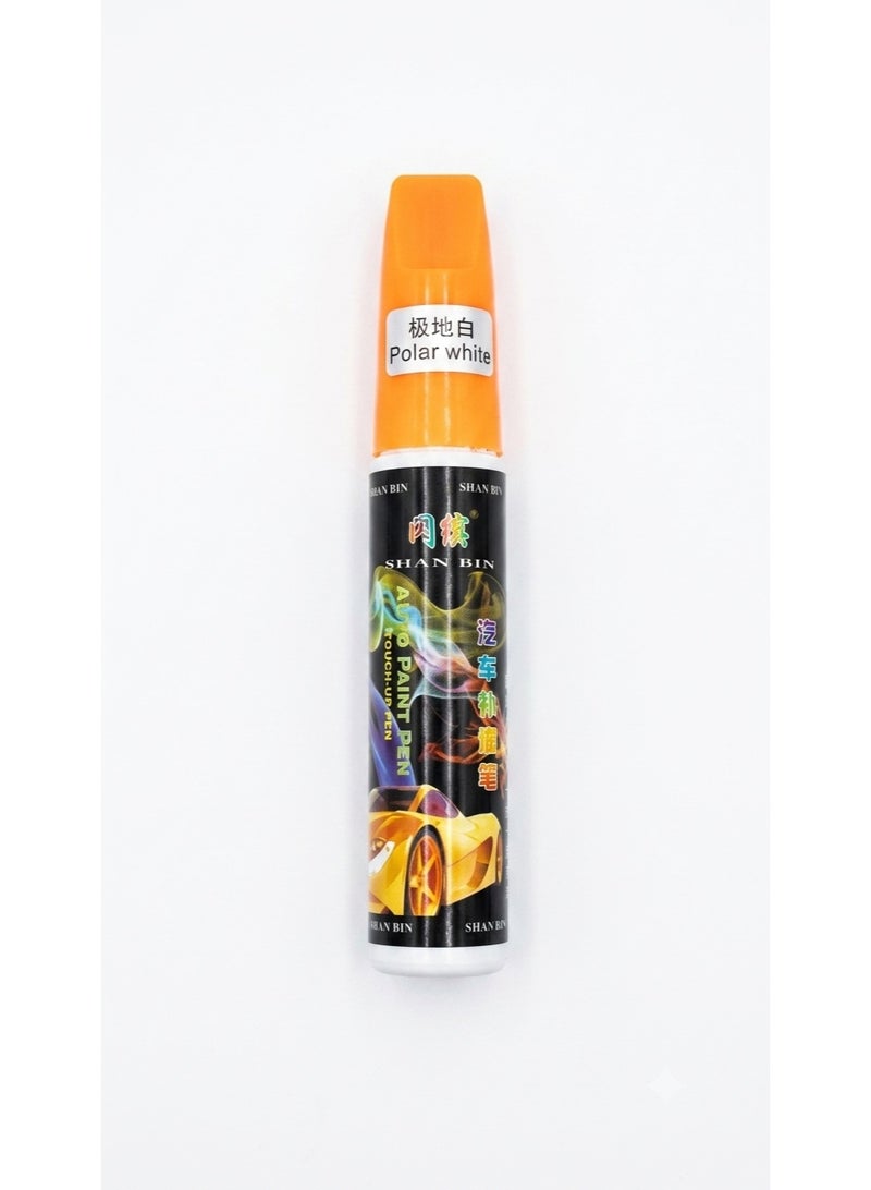 My souq Auto Paint Touch-Up Pen for Car Scratch Repair - Pola White - Image 1