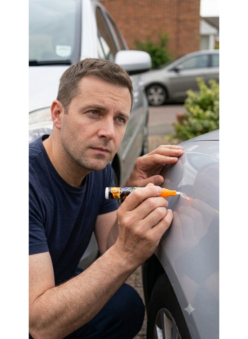 My souq Auto Paint Touch-Up Pen for Car Scratch Repair - Pola White - Image 3