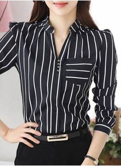 SunSet Lined Blouse For Women - Soft - Long Sleeve - BLACK - pzsku/Z342470EEDC99727A0AF1Z/45/_/1685911678/d3da53a9-a9fa-413d-8bec-deed045ad80b